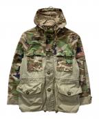 Denim & Supply Ralph Laurenデニム＆サプライ ラルフローレン）の古着「カモフラミリタリージャケット」｜カーキ