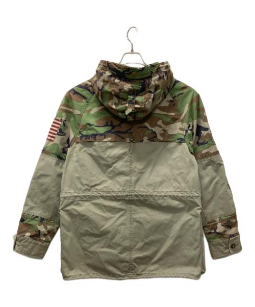 Denim & Supply Ralph Lauren（デニム＆サプライ ラルフローレン）Denim & Supply Ralph Lauren (デニム＆サプライ ラルフローレン) カモフラミリタリージャケット カーキ サイズ:Mの古着・服飾アイテム