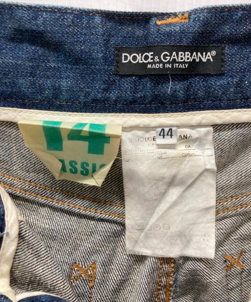 DOLCE & GABBANA（ドルチェ＆ガッバーナ）DOLCE & GABBANA (ドルチェ＆ガッバーナ) 14CLASSIC デニムパンツ インディゴ サイズ:44の古着・服飾アイテム