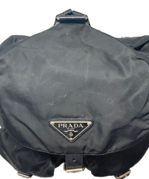 PRADA（プラダ）PRADA (プラダ) ナイロンリュック ブラックの古着・服飾アイテム