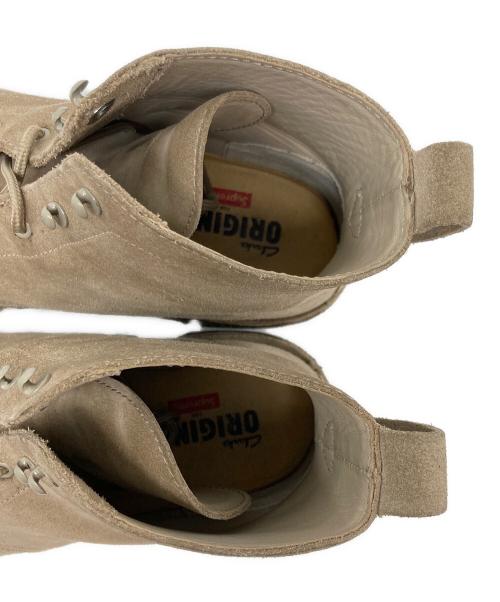 CLARKS（クラークス）CLARKS (クラークス) SUPREME (シュプリーム) Desert Mali Boots ベージュ サイズ:11の古着・服飾アイテム