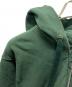 中古・古着 Maison Margiela (メゾンマルジェラ) クロップド シュランケン スウェットパーカー グリーン サイズ:46：25000円