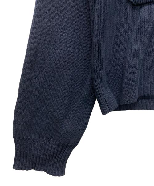 Plage（プラージュ）Plage (プラージュ) ゴールドボタンニットジャケット ネイビー サイズ:表記無しの古着・服飾アイテム