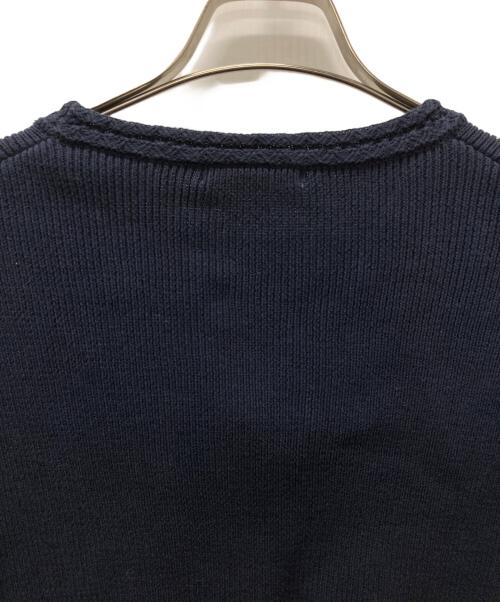 Plage（プラージュ）Plage (プラージュ) ゴールドボタンニットジャケット ネイビー サイズ:表記無しの古着・服飾アイテム