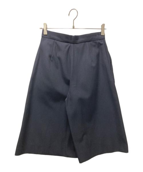 Curensology（カレンソロジー）Curensology (カレンソロジー) コットンウールショートパンツ ネイビー サイズ:36 未使用品の古着・服飾アイテム