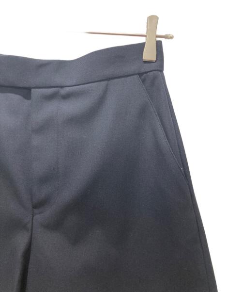 Curensology（カレンソロジー）Curensology (カレンソロジー) コットンウールショートパンツ ネイビー サイズ:36 未使用品の古着・服飾アイテム