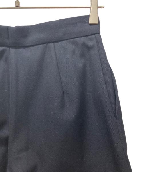 Curensology（カレンソロジー）Curensology (カレンソロジー) コットンウールショートパンツ ネイビー サイズ:36 未使用品の古着・服飾アイテム