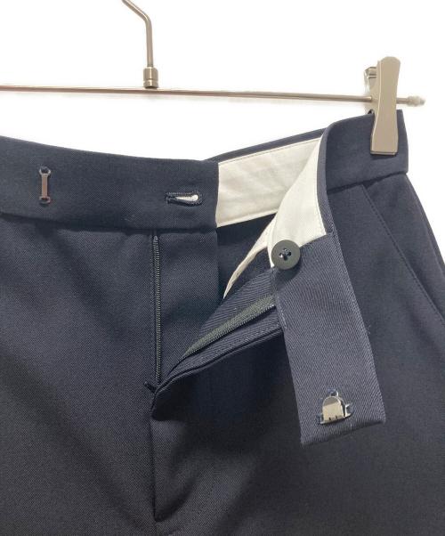 Curensology（カレンソロジー）Curensology (カレンソロジー) コットンウールショートパンツ ネイビー サイズ:36 未使用品の古着・服飾アイテム