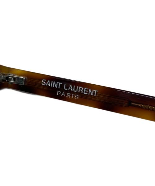 Saint Laurent Paris（サンローランパリ）Saint Laurent Paris (サンローランパリ) サングラス/SL161 SLIM 002 ブラウン サイズ:48□25-145の古着・服飾アイテム