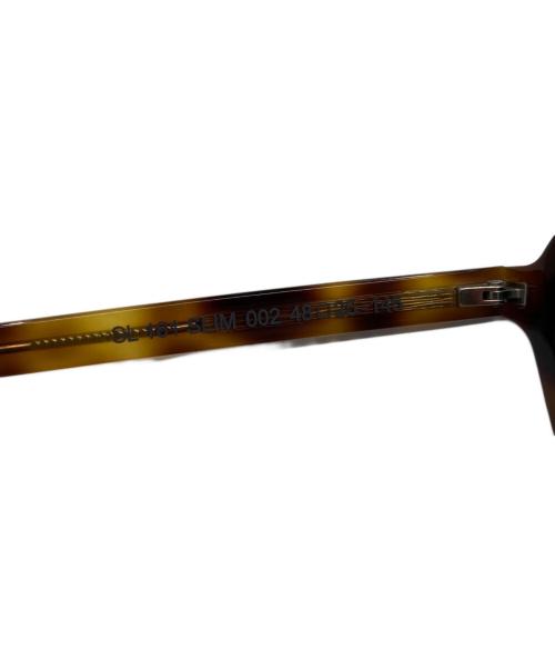 Saint Laurent Paris（サンローランパリ）Saint Laurent Paris (サンローランパリ) サングラス/SL161 SLIM 002 ブラウン サイズ:48□25-145の古着・服飾アイテム