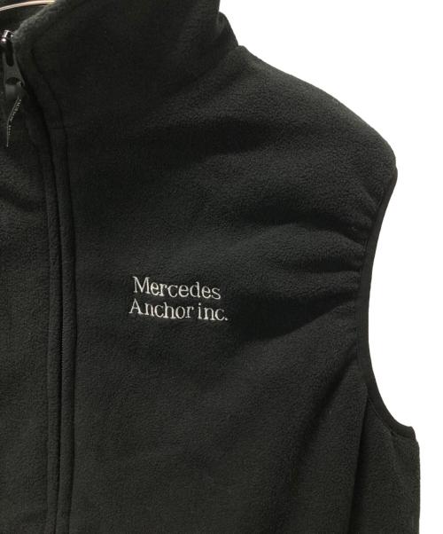 MERCEDES ANCHOR INC（メルセデス アンカー インク）Mercedes Anchor inc (メルセデス アンカー インク) Lightweight Vest ブラック サイズ:Mの古着・服飾アイテム