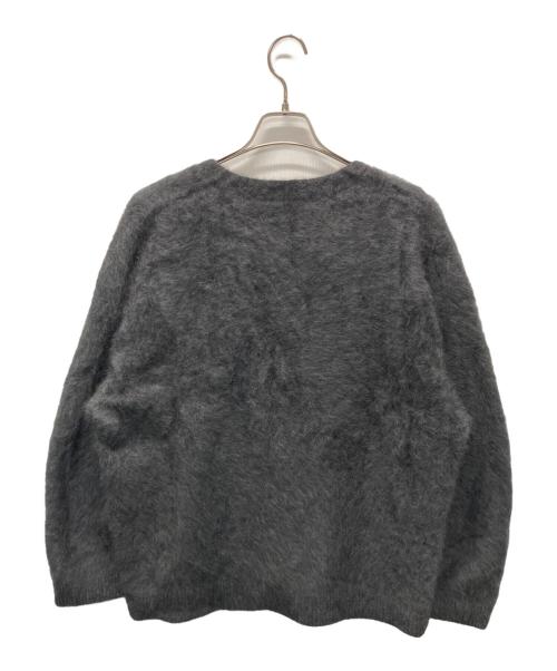 DRESSLAVE（ドレスレイブ）DRESSLAVE (ドレスレイブ) フォックスカシミヤVネックニット グレー サイズ:38の古着・服飾アイテム