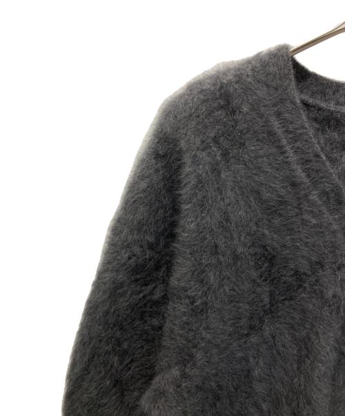 DRESSLAVE（ドレスレイブ）DRESSLAVE (ドレスレイブ) フォックスカシミヤVネックニット グレー サイズ:38の古着・服飾アイテム