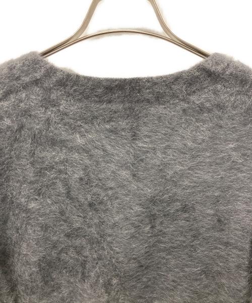 DRESSLAVE（ドレスレイブ）DRESSLAVE (ドレスレイブ) フォックスカシミヤVネックニット グレー サイズ:38の古着・服飾アイテム