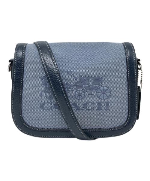 COACH（コーチ）COACH (コーチ) ショルダーバッグ スカイブルーの古着・服飾アイテム