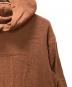 中古・古着 nest Robe (ネストローブ) Linen wool viyella hooded pullover/リネンウールフーディ ブラウン サイズ:４：7000円