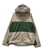 BoTTボット）の古着「2 Tone Shell Jacket」｜グリーン×ベージュ