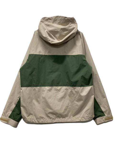 BoTT（ボット）BoTT (ボット) 2 Tone Shell Jacket グリーン×ベージュ サイズ:Lの古着・服飾アイテム