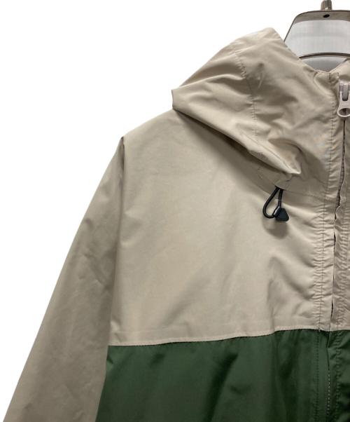 BoTT（ボット）BoTT (ボット) 2 Tone Shell Jacket グリーン×ベージュ サイズ:Lの古着・服飾アイテム