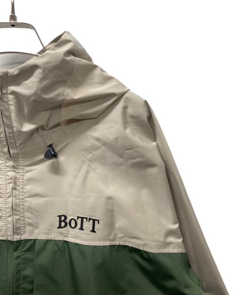 BoTT（ボット）BoTT (ボット) 2 Tone Shell Jacket グリーン×ベージュ サイズ:Lの古着・服飾アイテム