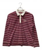 HER LIP TOハーリップトゥ）の古着「Laurel Emblem Polo Shirt」｜ブラウン