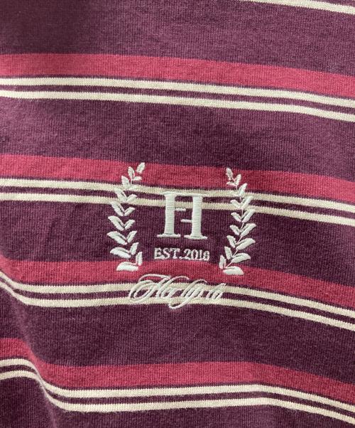 HER LIP TO（ハーリップトゥ）HER LIP TO (ハーリップトゥ) Laurel Emblem Polo Shirt ブラウン サイズ:Fの古着・服飾アイテム