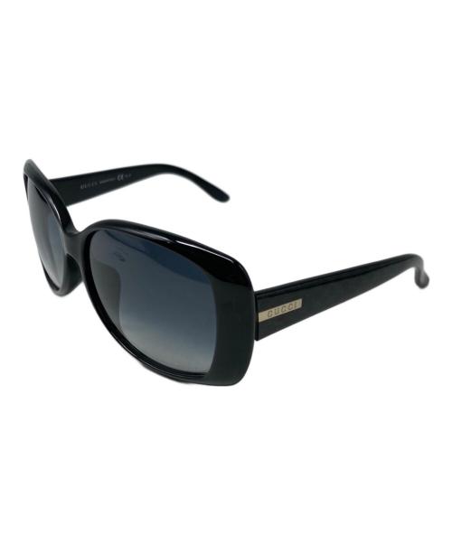 GUCCI（グッチ）GUCCI (グッチ) GG柄サングラス ブラック サイズ:59□16 125の古着・服飾アイテム