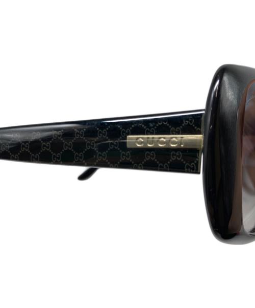 GUCCI（グッチ）GUCCI (グッチ) GG柄サングラス ブラック サイズ:59□16 125の古着・服飾アイテム