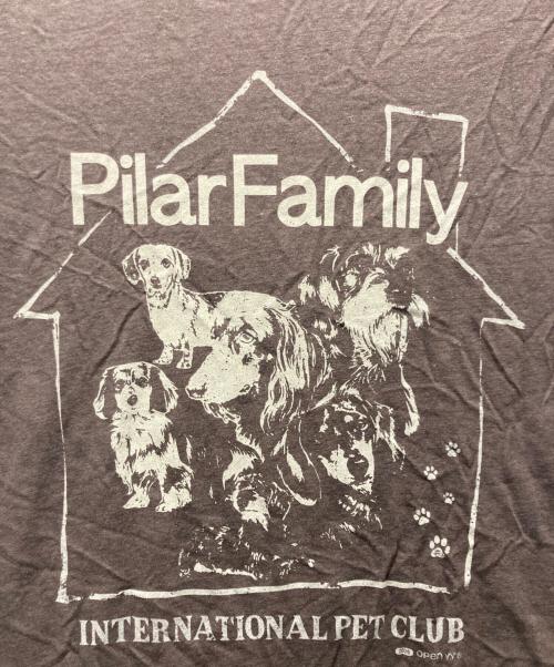 OPEN YY（オープンワイワイ）OPEN YY (オープンワイワイ) Knitted PET CLUB HOUSE TEE ブラウン サイズ:Sの古着・服飾アイテム