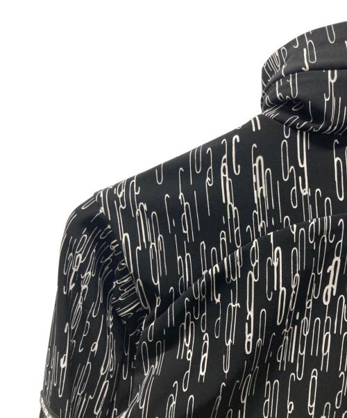 1PIU1UGUALE3 RELAX（ウノピゥウノウグァーレトレ リラックス）1PIU1UGUALE3 RELAX (ウノピゥウノウグァーレトレ リラックス) 総柄ジップジャケット ブラック サイズ:Mの古着・服飾アイテム