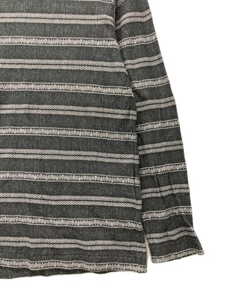 tricot COMME des GARCONS（トリココムデギャルソン）tricot COMME des GARCONS (トリココムデギャルソン) ボーダーカットソー ブラック サイズ:不明の古着・服飾アイテム