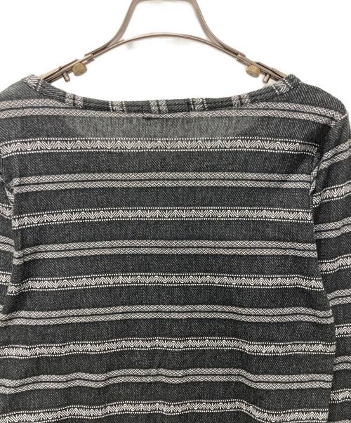 tricot COMME des GARCONS（トリココムデギャルソン）tricot COMME des GARCONS (トリココムデギャルソン) ボーダーカットソー ブラック サイズ:不明の古着・服飾アイテム