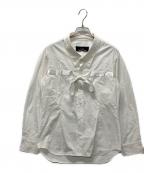 tricot COMME des GARCONSトリココムデギャルソン）の古着「リボン付きシャツ」｜ホワイト