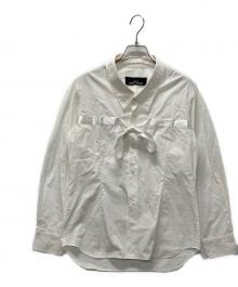 tricot COMME des GARCONS（トリココムデギャルソン）の古着「リボン付きシャツ」｜ホワイト
