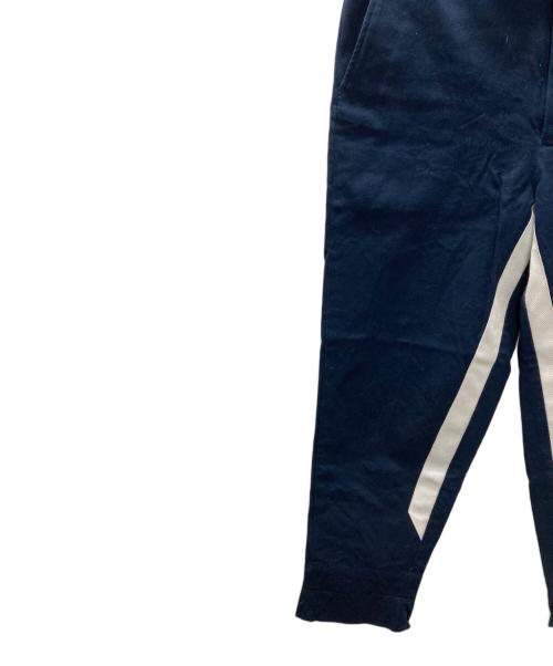 GROUND Y（グラウンドワイ）GROUND Y (グラウンドワイ) ラインパンツ ネイビー サイズ:1の古着・服飾アイテム