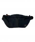 PORTERポーター）の古着「TANKER WAIST BAG/タンカーウエストバッグ」｜ブラック