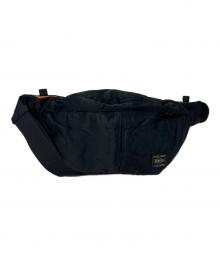 PORTER（ポーター）の古着「TANKER WAIST BAG/タンカーウエストバッグ」｜ブラック