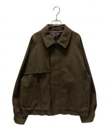 stein（シュタイン）の古着「OVERSIZED HARRINGTON ZIP JACKET」｜MILITARY KHAKI