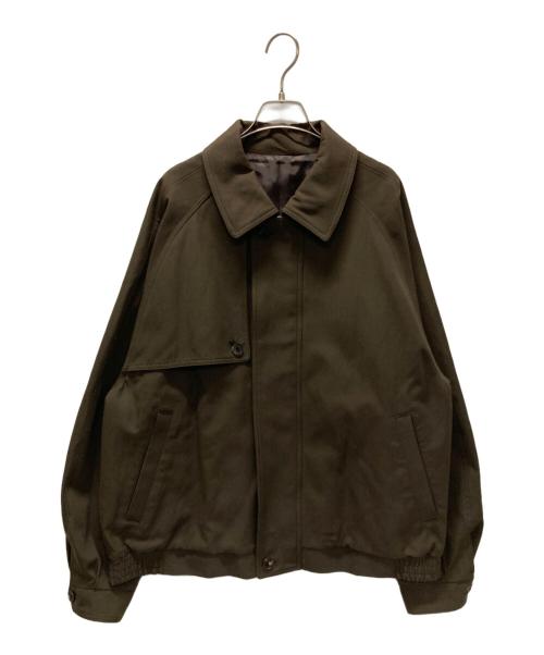 stein（シュタイン）stein (シュタイン) OVERSIZED HARRINGTON ZIP JACKET MILITARY KHAKI サイズ:Sの古着・服飾アイテム