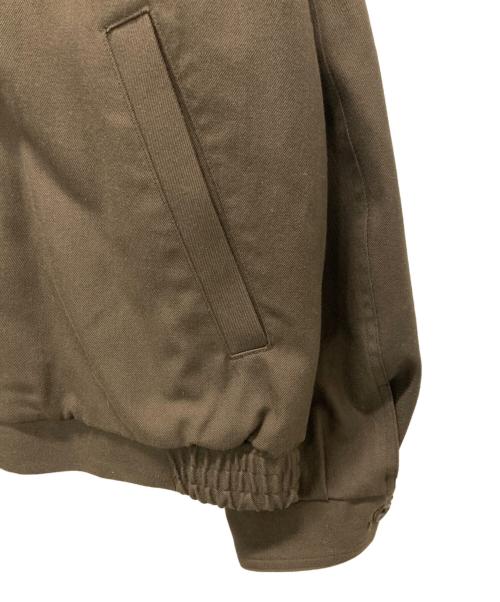 stein（シュタイン）stein (シュタイン) OVERSIZED HARRINGTON ZIP JACKET MILITARY KHAKI サイズ:Sの古着・服飾アイテム