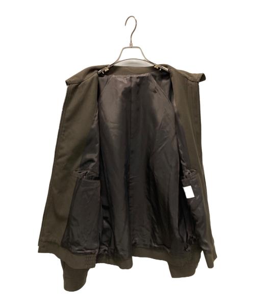 stein（シュタイン）stein (シュタイン) OVERSIZED HARRINGTON ZIP JACKET MILITARY KHAKI サイズ:Sの古着・服飾アイテム