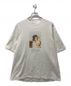MARKAマーカ）の古着「40/2 COTTON CIRCULAR KNIT Tee」｜ホワイト
