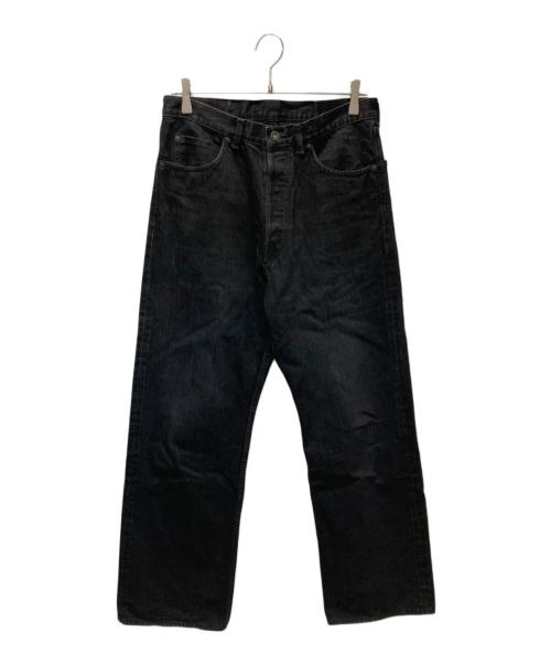 MARKA（マーカ）MARKA (マーカ) RELAX STRAIGHT FIT JEANS ブラック サイズ:2の古着・服飾アイテム