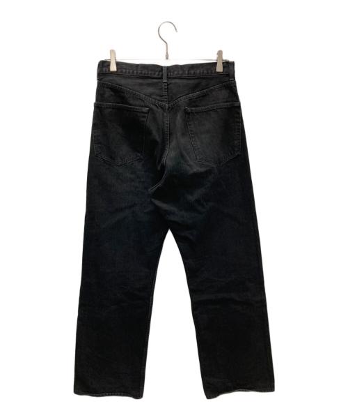 MARKA（マーカ）MARKA (マーカ) RELAX STRAIGHT FIT JEANS ブラック サイズ:2の古着・服飾アイテム