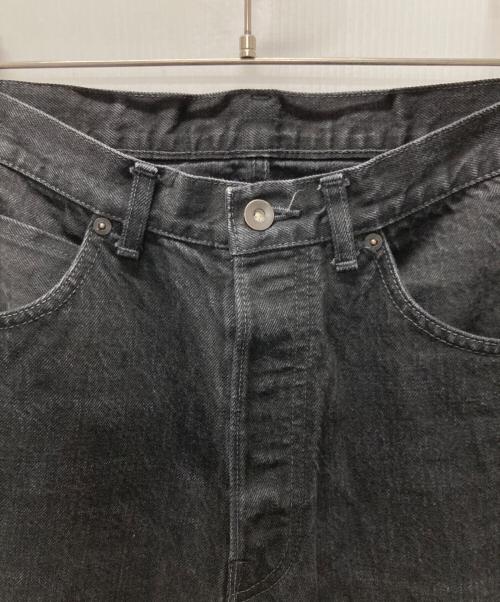 MARKA（マーカ）MARKA (マーカ) RELAX STRAIGHT FIT JEANS ブラック サイズ:2の古着・服飾アイテム