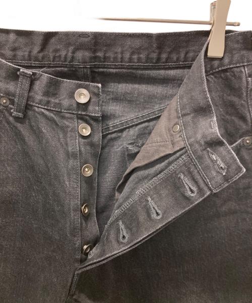 MARKA（マーカ）MARKA (マーカ) RELAX STRAIGHT FIT JEANS ブラック サイズ:2の古着・服飾アイテム