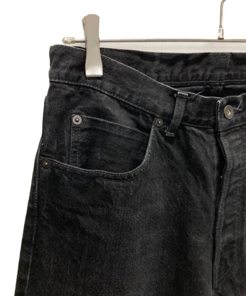 MARKA（マーカ）MARKA (マーカ) RELAX STRAIGHT FIT JEANS ブラック サイズ:2の古着・服飾アイテム