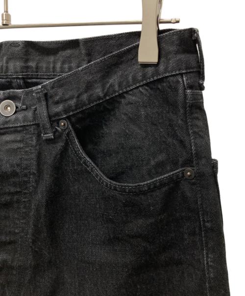MARKA（マーカ）MARKA (マーカ) RELAX STRAIGHT FIT JEANS ブラック サイズ:2の古着・服飾アイテム