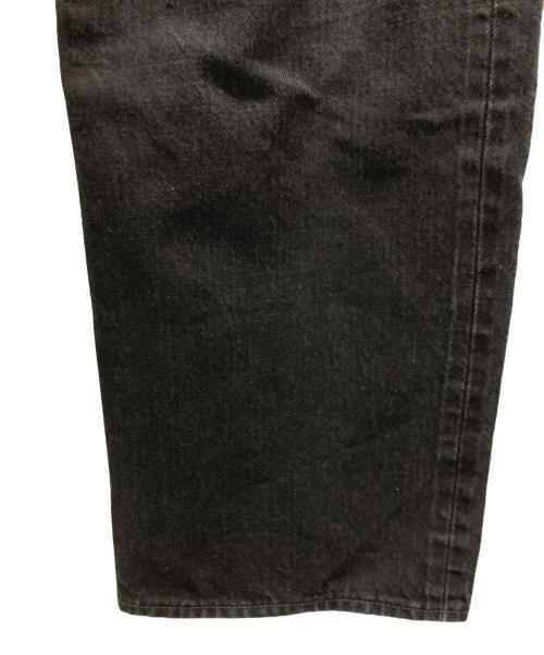 MARKA（マーカ）MARKA (マーカ) RELAX STRAIGHT FIT JEANS ブラック サイズ:2の古着・服飾アイテム