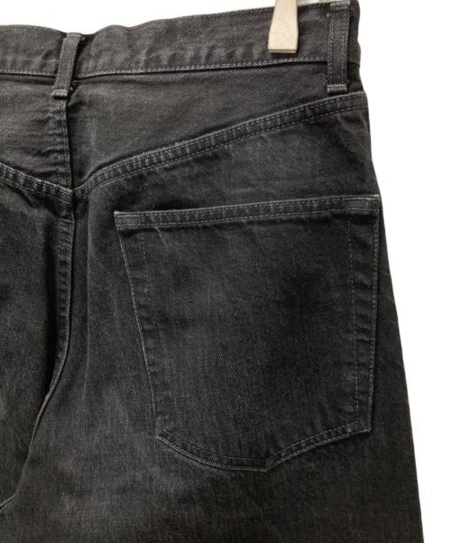 MARKA（マーカ）MARKA (マーカ) RELAX STRAIGHT FIT JEANS ブラック サイズ:2の古着・服飾アイテム